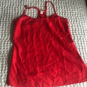 Red J.Crew camisole